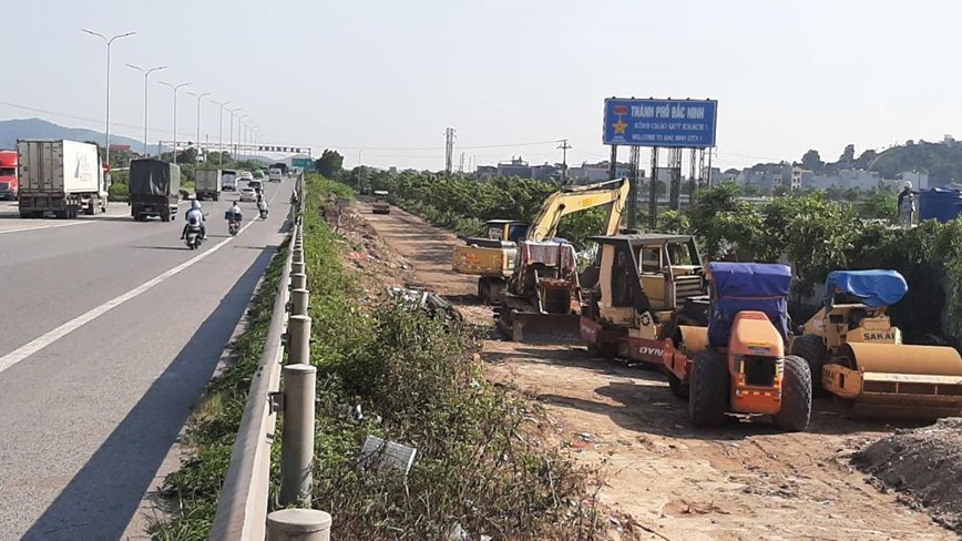 Duong gom cao toc Ha Noi - Bac Giang nguy co cham tien do lan 3 - Hinh anh 1