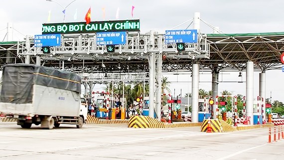 Xay tram thu phi tren tuyen tranh Cai Lay - Hinh anh 1