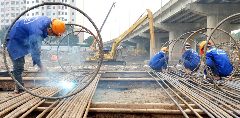 Ha Noi thi cong 2 cau di thap qua ho Linh Dam - Hinh anh 3