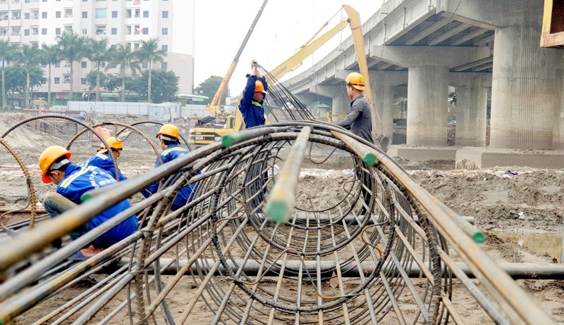 Ha Noi thi cong 2 cau di thap qua ho Linh Dam - Hinh anh 7