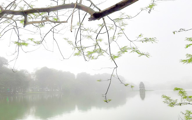 Du bao thoi tiet ngay 1/2: Troi ret do co suong mu vao sang som - Hinh anh 1